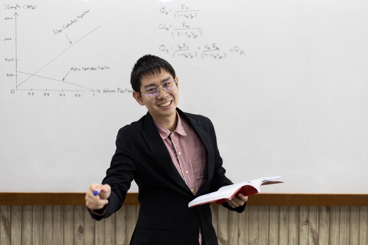 Professor Teaching in Class